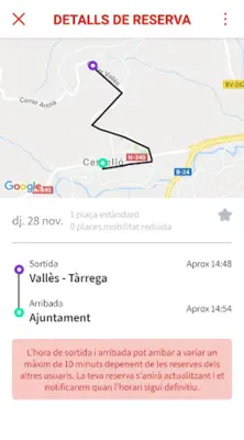 Cervelló Bus a demanda android App screenshot 1